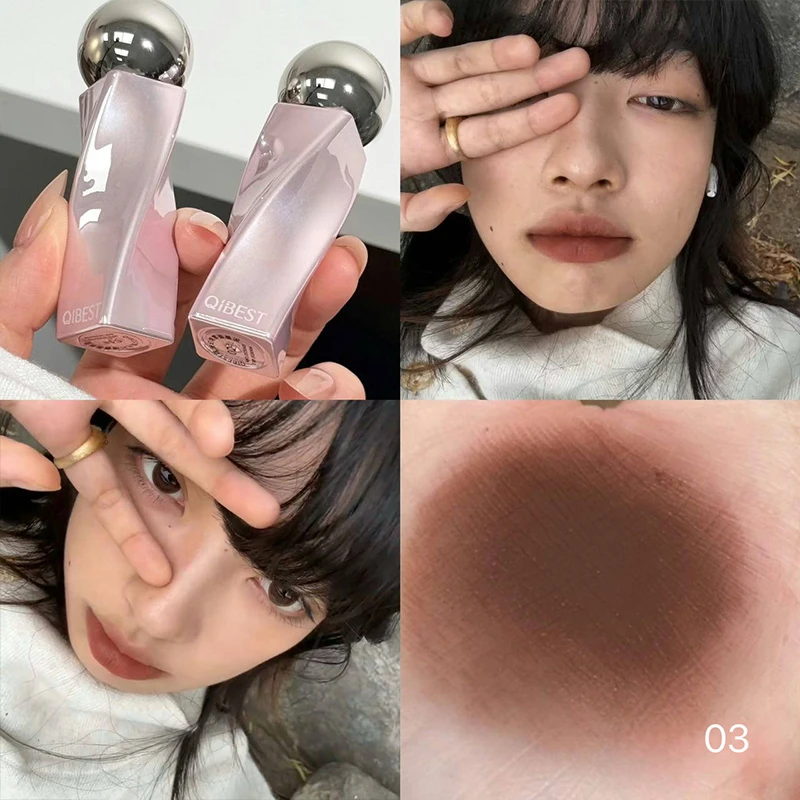 QIBEST Matte Velvet Lip Gloss  - Matte Velvet Lip Tint Long Lasting 评论和价格