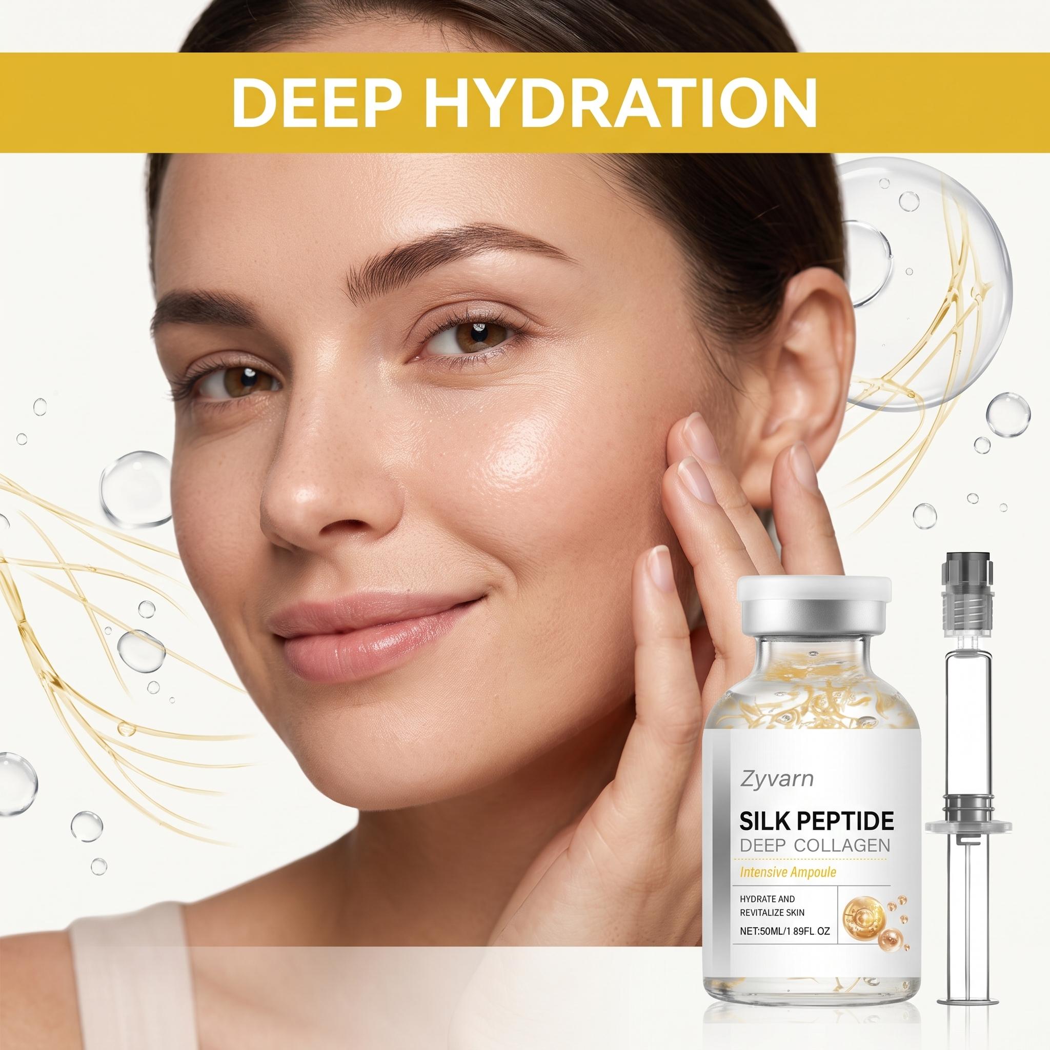 Silk Collagen Serum Ampoule wi - Hyaluronic Acid Facial Serum 评论和价格