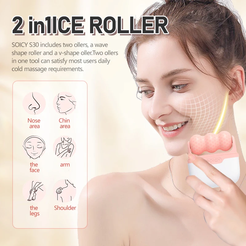 2-in-1 Beiyakes Ice Roller for - Face Ice Roller Puffiness 评论和价格