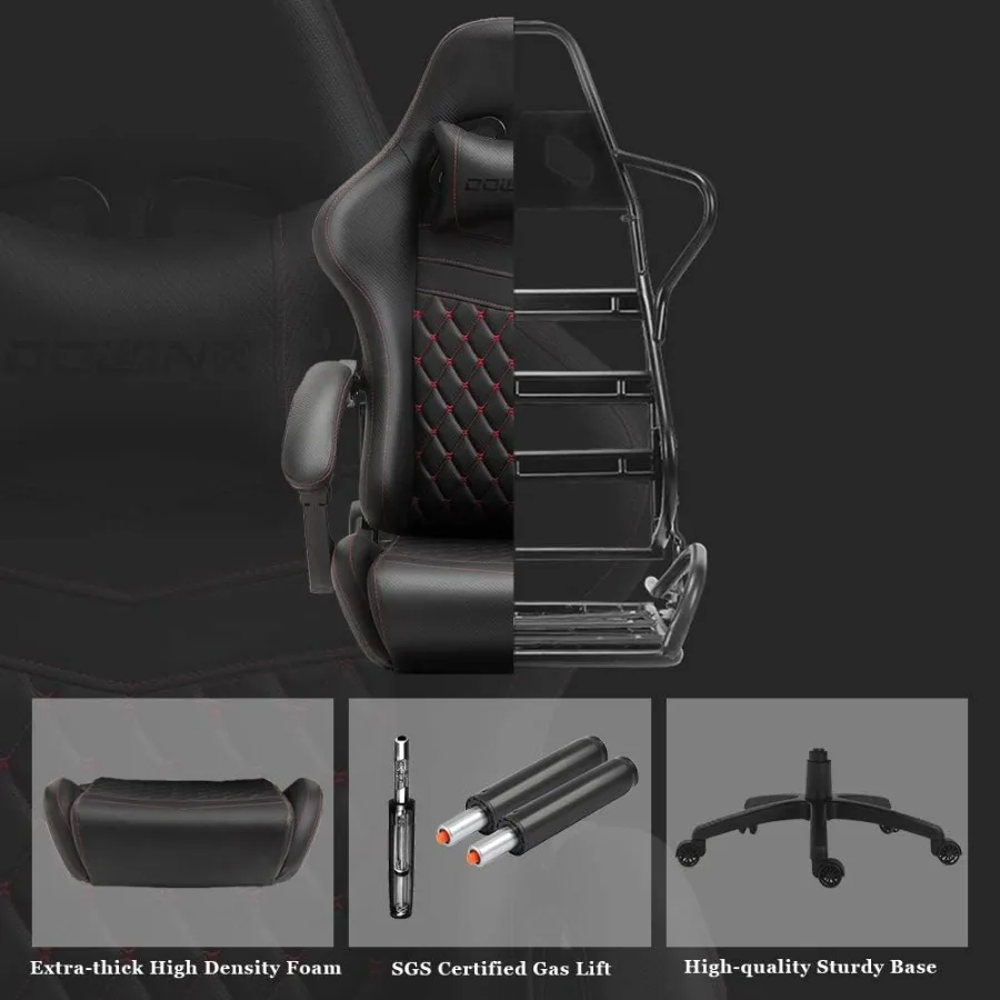 Gaming Chair Big and Tall for  - Massage 评论和价格