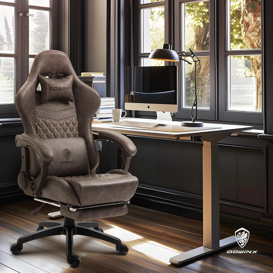 Big Tall Vintage Gaming Chair  - Massage 评论和价格