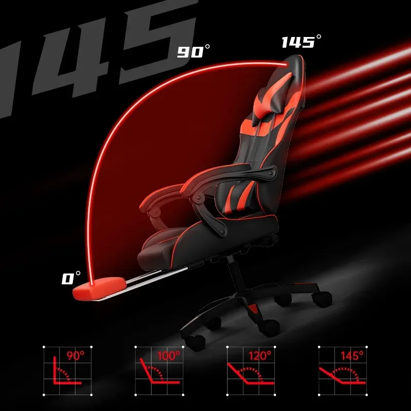 E-sports Chair Lights Bluetoot - Massage 评论和价格