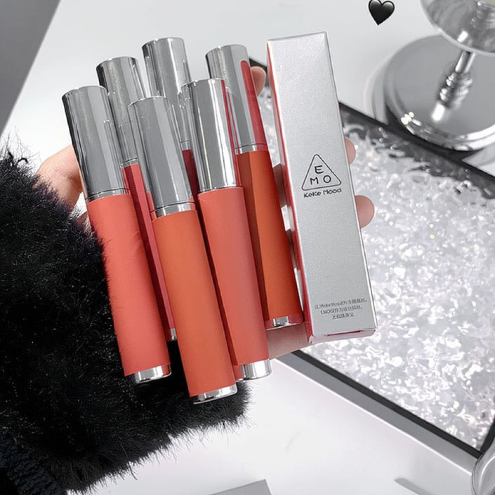 For For KekeMood Velvet Lip Gl - Matte Velvet Lip Tint Long Lasting 评论和价格