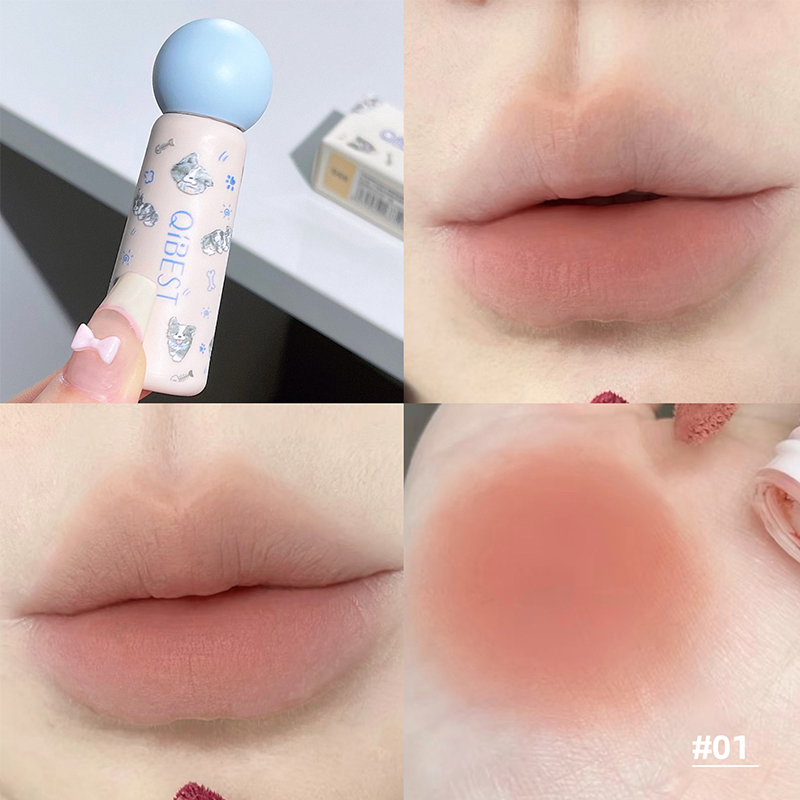 QIBEST Cute Velvet Matte Lip M - Matte Velvet Lip Tint Long Lasting 评论和价格